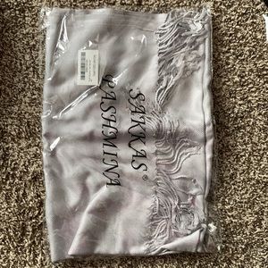 Silver gray shawl never used